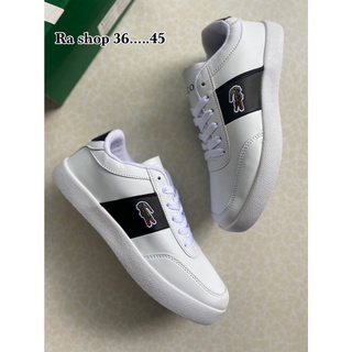 Lacoste รองเท้าผ้าใบ ใส่ได้ทั้งชายและหญิง ส่งไวมากๆ