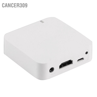 Cancer309 กล่องแสดงผล Av+Hdmi ไร้สาย สมาร์ทคาร์ Wifi หน้าจอกระจก Airplay