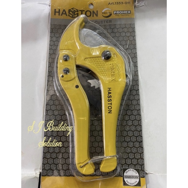 เครื่องตัด PVC PIPE SCISSORS / PVC PIPE เครื่องตัด PLIERS 42 มม. HASSTON PROHEX GOOD PIPE
