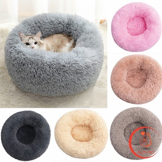 ที่นอนแมว ที่นอนสุนัข เบาะแมว เบาะหมา ที่นอนโดนัทสัตว์เลี้ยง ที่นอนขนมิ้ง Donut Pet Bed