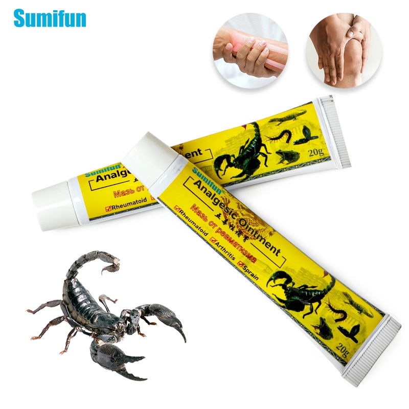 Scorpion Arthritis Hand Wrist Muscle Relax Pain Relief Cream Rheumatic