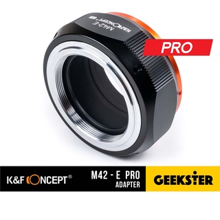 รุ่น PRO K&amp;F M42-E SONY แข็งแกร่ง ( เมาท์แปลง Pro M42 - Sony E FE / M42-Nex / Lens Adapter / KF )