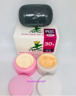 Arse ครีมอาเซ่หน้าใส 1ชุดมี3ชิ้น สบู่ ครีมกลางวัน ครีมกลางคืน ล็อตใหม่ล่าสุด