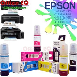 หมึกเติมEpson เอปสัน พรีเมี่ยม 003 หมึกเติม Epson 003 น้ำหมึก เกรดพรีเมียม สีสด คมชัด Premium Ink 003 สำหรับ Epson