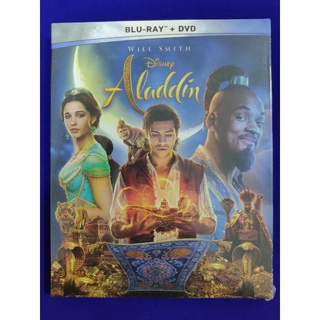 Blu-ray **แท้** (BD+DVD) : Aladdin (2019)/อะลาดิน//BD Import ไม่มีเสียงไทย ไม่มีซับไทย//DVD มีเสียงไทย มีซับไทย