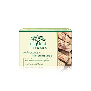 De Leaf Thanaka Moisturizing & Whitening Soap [100g]