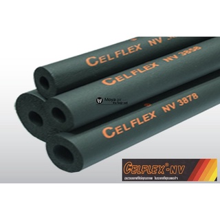 CELLFLEX อินซู หนา4หุน ฉนวนหุ้มท่อน้ำยา หนา 1/2" insulator ,ยางหุ้มท่อ ,ยางหุ้มท่อแบบสวม ,ฉนวนยางดำ ,ยางดำหุ้มท่อ