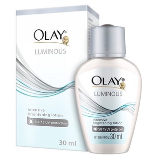 OLAY Luminous Intensive Brightening Lotion SPF15 โอเลย์ ลูมินัส อินเทนซีฟ ไบร์ทเทนนิ่ง โลชั่น 30 มล.  90523