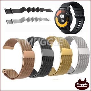 🔥สายนาฬิกา Xiaomi watch S1 Active  นาฬิกาข้อมือ watch S1 Active โลหะแม่เหล็กสําหรับผู้หญิง watch S1 Active watch strap