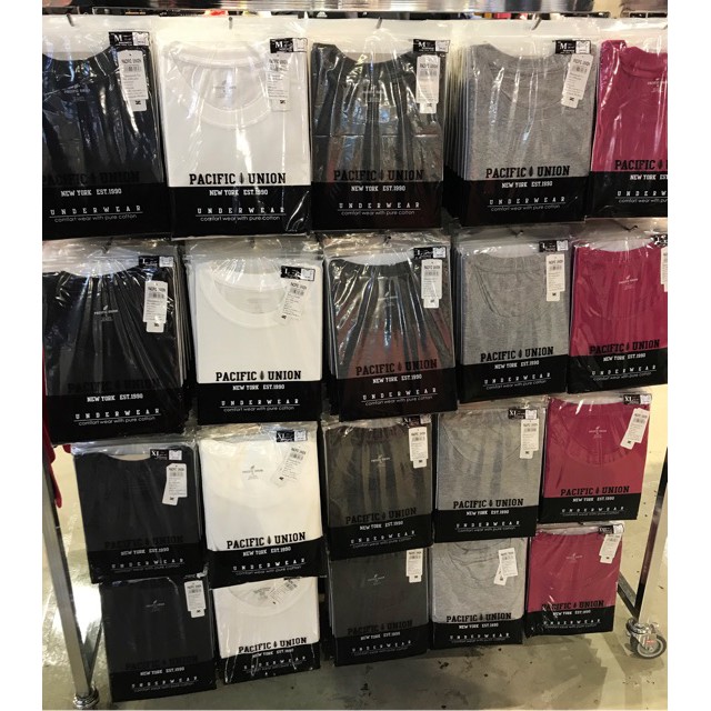 ✐✣Pacific union แปลซิฟิก ยูเนียน เสื้อยืดแขนสั้นผ้า Jersey cotton 100%1