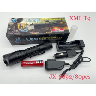 ไฟฉายแรงสูง JY-8892 รุ่นใหม่ปี2020 XML-T9 ดีทน