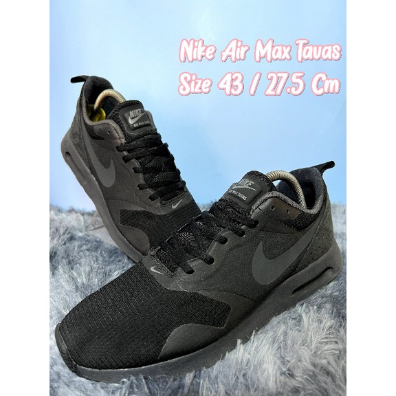Nike Air Max Tavas Size 43 / 27.5 Cm รองเท้าผ้าใบมือสอง คุณภาพดี ราคาสบายกระเป๋า