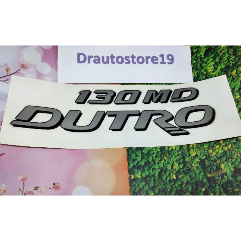 สติ๊กเกอร์ Hino 130 MD Dutro