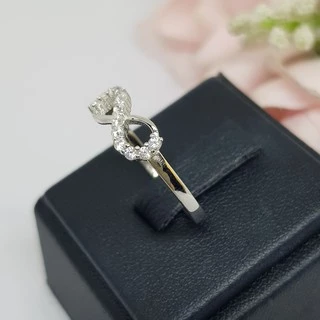 Memorine Jewelry แหวนเงินแท้ 925 ฝังเพชรสวิส(CZ) : ONLR20