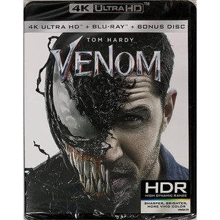 VENOM (2018)/เวน่อม (4K Ultra HD + Blu-ray + Blu-ray Bonus Disc) (4K มีเสียงไทย มีซับไทย)