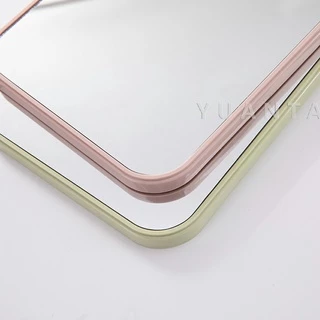 กระจกตั้งโต๊ะ แบบพกพา กระจกพับพกพาสะดวก Folding makeup mirror