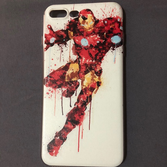 เคสไอโฟน 7 Plus 8 Plus ไอรอนแมน ของมือสอง ใช้งานแค่ครั้งเดียว