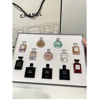 CHANEL 12IN1 SET❤️  chance ▪️ noir ▪️ coco ▪️ N5 ▪️ bleu de chanel ▪️ INBOX SET ▪️ 2700 ▪️ ส่งฟรี AUTHENTIC PERFUME WITH