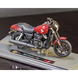 โมเดลรถมอเตอร์ไซค์HARLEY-DAVIDSON สเกล1:18 รายละเอียดสวยสมจริงเป็นงานโมเดลสำหรับตั้งโชว์