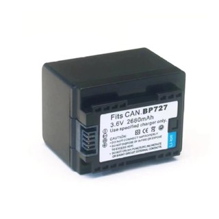 Replacement Battery BP-727 BP727 BP727 2685mah for Canon camcorder //0025//