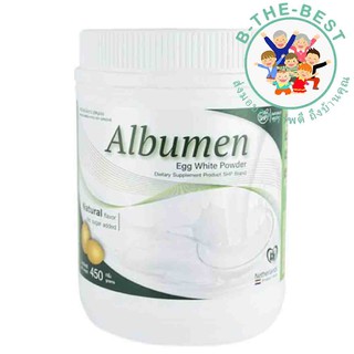 Albumen โปรตีนไข่ขาว (อัลบูเมน) ชนิดผง 400 g จากNatherlands ol00135