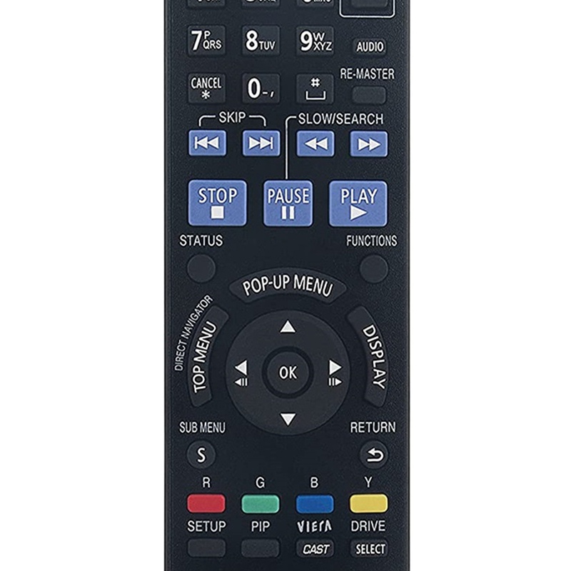 รีโมตคอนโทรล N2QAYB000378 เครื่องเล่นแผ่นบลูเรย์ สําหรับ Panasonic DMP ...