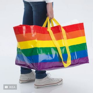 ถุงอีเกีย 🏳️‍🌈 สีรุ้ง IKEA KVANTING Limited Edition LGBT 🏳 ...