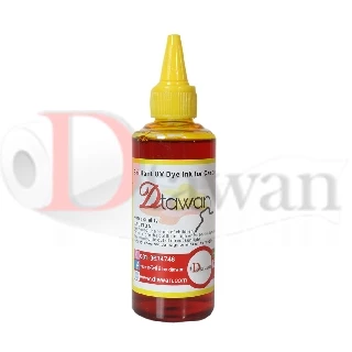 หมึกเติม CANON by น้ำหมึก DTawan สำหรับปริ้นเตอร์ BRILLIANT UV DYE INK KOREA สำหรับงานพิมพ์ภาพถ่ายและเอกสาร ขนาด 100 ML.