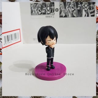 🖤💜 กาชาปอง รีบอร์น 💜🖤 โมเดล ฮิบาริ เคียวยะ ครูพิเศษจอมป่วน รีบอร์น ! 🖤💜 Gashapon Hibari  - Katekyo Hitman Reborn ! 💜🖤