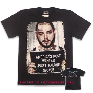 เสื้อยืด postmalone posty hiphop ป้าย The roxx