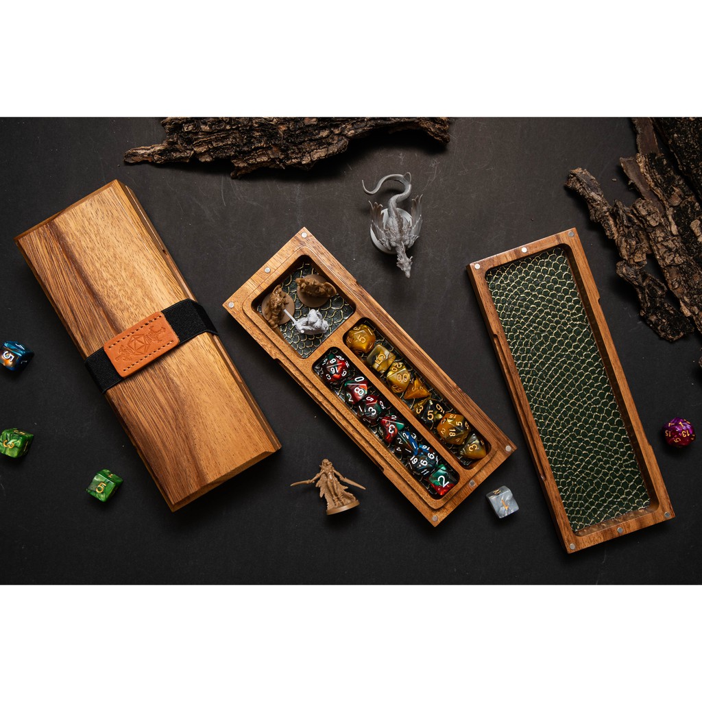 Dragon Dice Box (Product does not include dice) | Dice Vault | RPG Dice Set | Dungeons and Dragons D