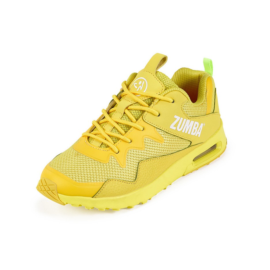Zumba Air Lo - Yellow (รองเท้าเต้นออกกำลังกายซุมบ้า)