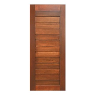 Interior door REDWOOD DOOR N999 MODERN 80X200CM NATURAL Door frame Door window ประตูภายใน ประตูไม้เรดวูด N999 โมเดิร์น 8