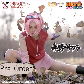 [Pre-Order] ชุด Cosplay Naruto - Sakura ซากุระ ตอนโต