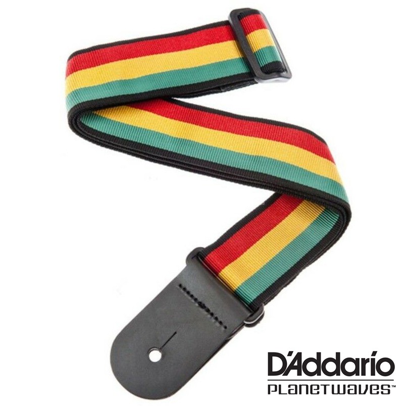 D'Addario® Planet Waves Woven Strap (50A06) สายสะพายกีตาร์ กว้าง 2 นิ้ว วัสดไนลอน ปรับยาวได้ 89-150 ซม....