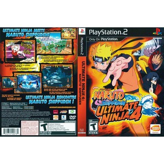 NARUTO SHIPPUDEN ULTIMATE NINJA 4 [PS2 US : DVD5 1 Disc]