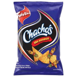 ตอติญาอบกรอบ รสบาร์บีคิว Twisties Chachos BBQ Tortilla Corn Chip 70g.