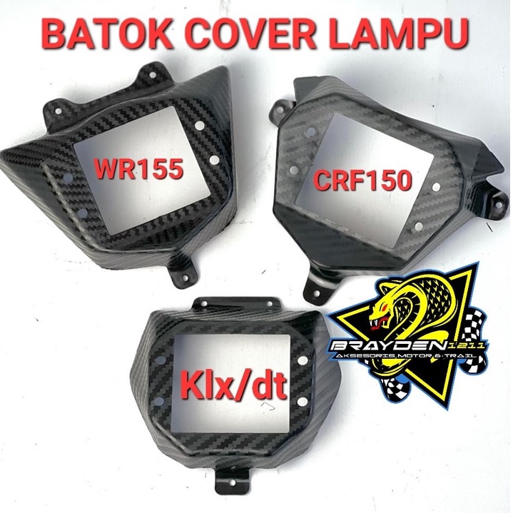 Crf 150 KLX BF WR155 ฝาครอบไฟ SHELLS/ CRF KLX WR155 HEADLAMP FRAME / CRF150 KLX WR HEADLAMP SHELLS