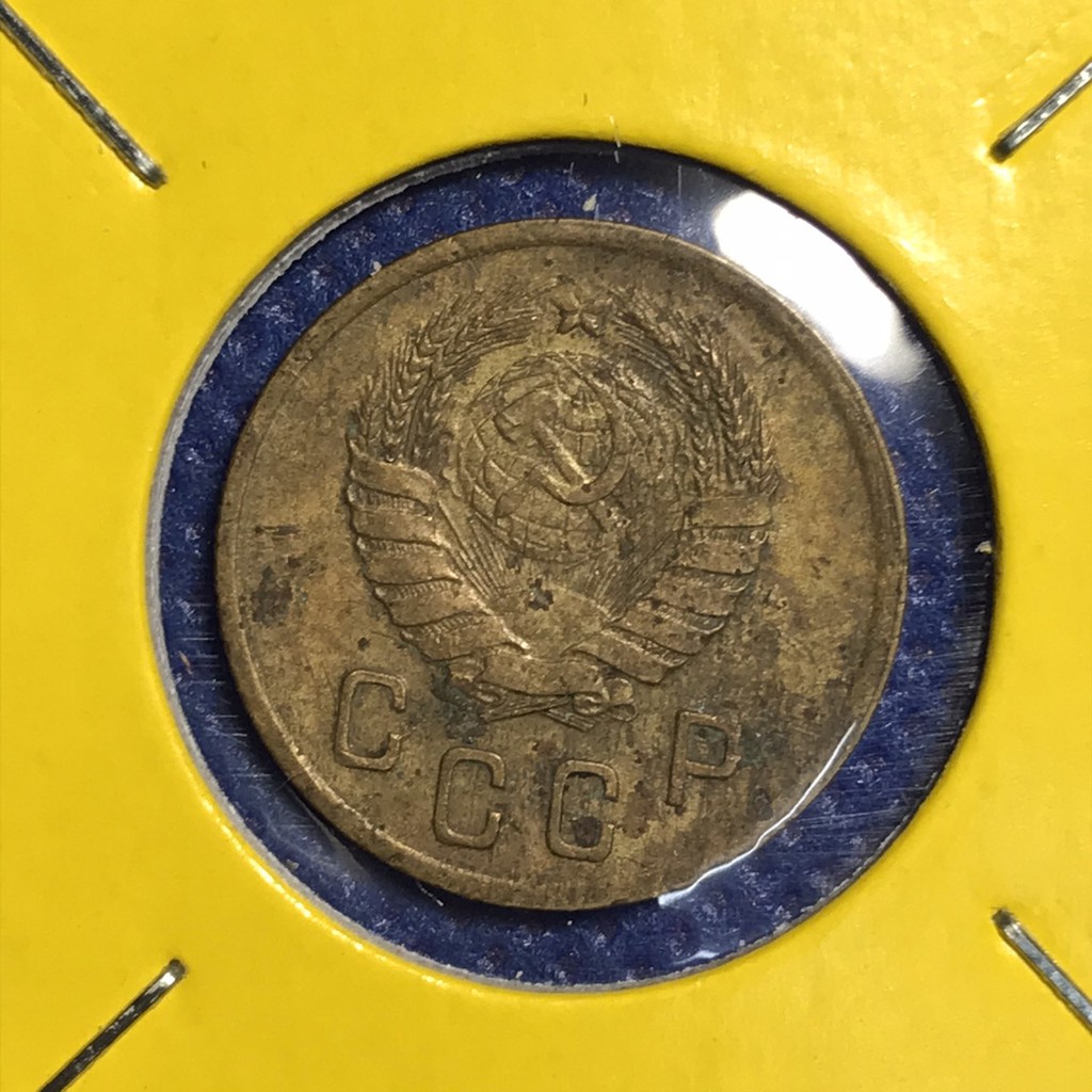 เหรียญเก่า#14765 ปี1939 CCCP รัสเซีย 2 KOPEKS เหรียญต่างประเทศ เหรียญแท้ เหรียญหายาก น่าสะสม