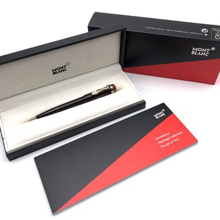 Ballpoint pen Montblanc Heritage rouge noir snake (กล่องใบครบ)