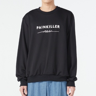 PAINKILLER เพนคิลเลอร์ เสื้อสเวตเตอร์ เสื้อแขนยาว เสื้อผ้าผู้ชาย / PK ORIGINAL SWEATER / รุ่น 07-0-0200 สีดำ