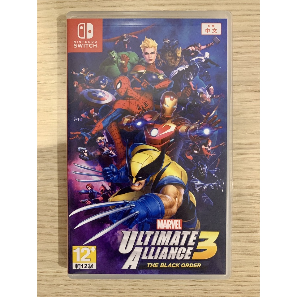 แผ่นเกมส์ Marvel ultimate alliance 3 มือ2และมือสอง Marvel ultimate  Nintendoswitch มือสอง Nintendosw