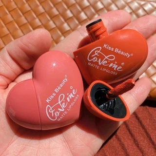 7870-03 ลิปจุ่ม คิส บิวตี้ ลิปรูปหัวใจ Kiss Beauty ลิปจุ่มเนื้อแมท สีสวยติดทนนาน💖