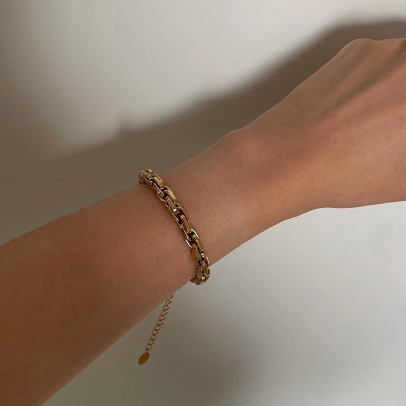 สร้อยสเตนเลส HER OBJECTIVE_HER TWIGGLE BOLD BRACELET/NECKLACE