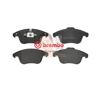 P61 086B ผ้าเบรก-F-แท้ BREMBO รุ่น BLACK : Citroen C4 06-&gt;, DS4 11-&gt;, BLACK 06-&gt; การันตีคุณภาพมาตรฐานโดย " เครอป อะ...