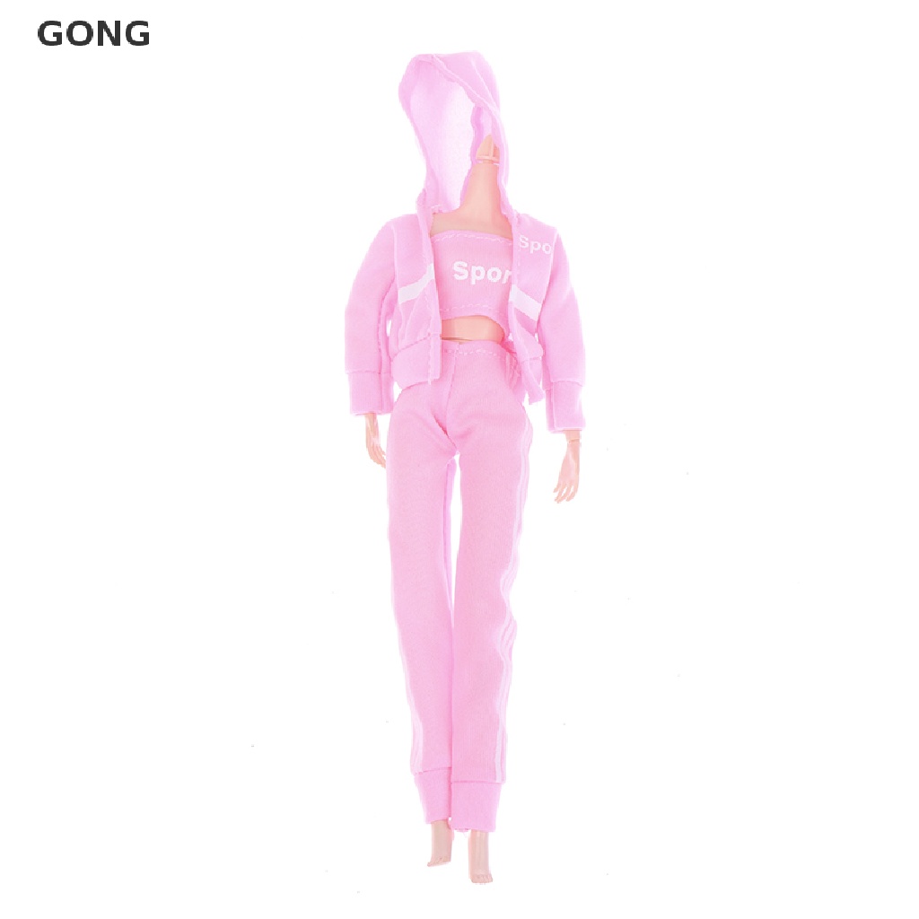 Go ชุดกีฬาแฟชั่น สําหรับบ้านตุ๊กตา 1/6 30 ซม. 3 ชิ้น ต่อชุด