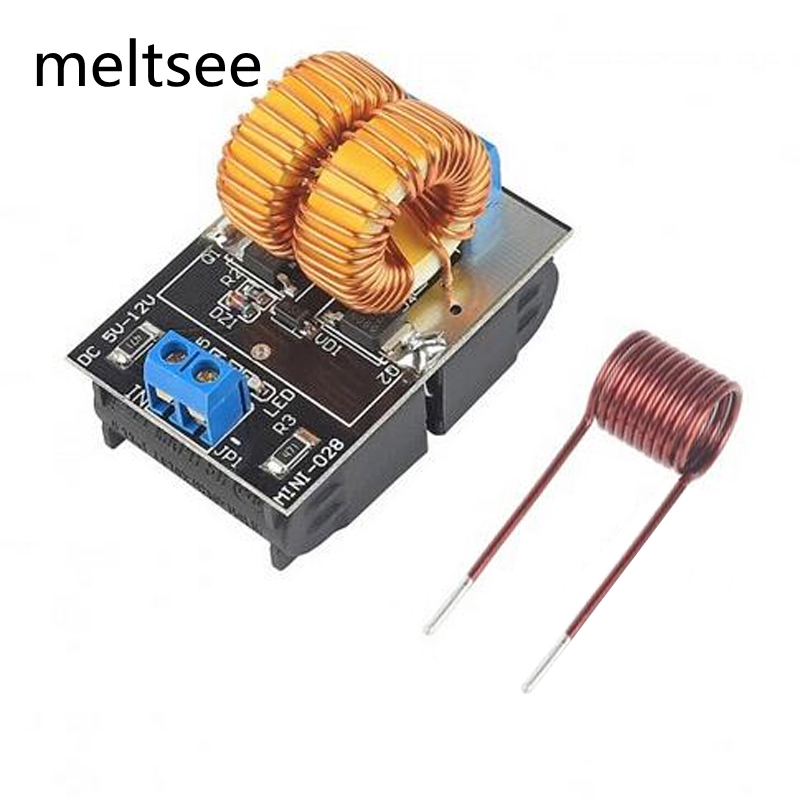 บอร์ดทําความร้อน 5-12 v 120 w mini zvs Hot Sale 5-12V 120W Mini ZVS Induction Heating Board Flyback 