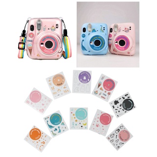 สติกเกอร์ ลายการ์ตูนน่ารัก 5 แบบ สําหรับตกแต่งกล้อง Fuji Instax Mini 11 Diy