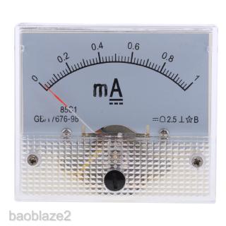 [BAOBLAZE2] DC 0-1mA To 0-20A Analog Amp Meter Ammeter Current Panel Ampere Meter Ranges