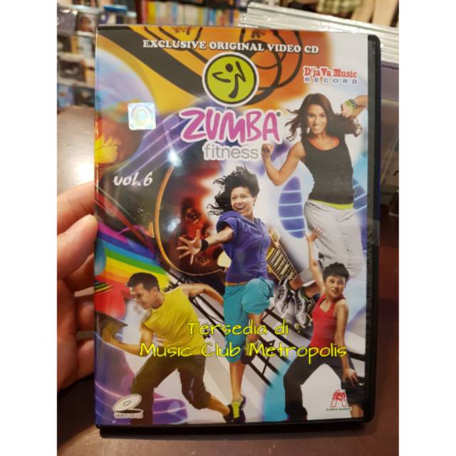 VCD ZUMBA FITNESS EXERCISE VOL.6